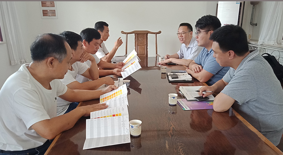 比利時(shí)卡佩勒顏料公司與我公司技術(shù)交流會(huì)召開(kāi)